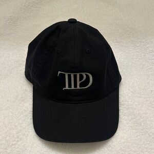 Taylor Swift Tortured Poets hat with Silver Logo